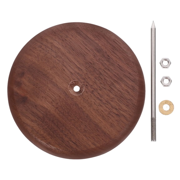 DEEPCRAFF Restaurant Order Receipt Holder Classic Wooden Appearance Brown 1Pack