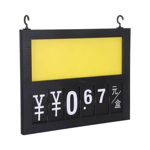 DEEPCRAFF Plastic Hanging Price Display Tags for Retail Fruit and Vegetable Labels