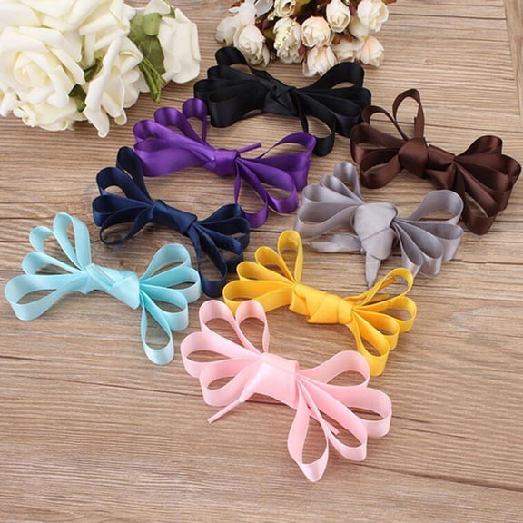 DEEPCRAFF Lightweight Green Ribbon Shoe Accessory with for Trendy and Stylish Shoe Decoration