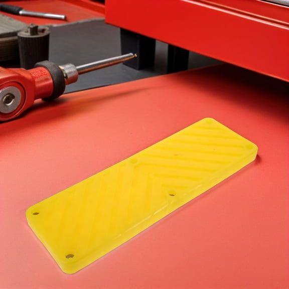 DEEPCRAFF Tire Machine Guard Pads Yellow Wear Resistant Rubber for Auto Repair Equipment