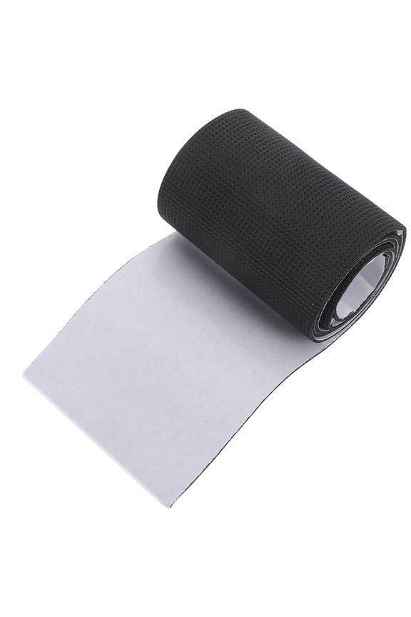 Black Heel Pads for Shoes, Self-Adhesive Noise Reduction Sole Protectors, Comfort Cushion Inserts