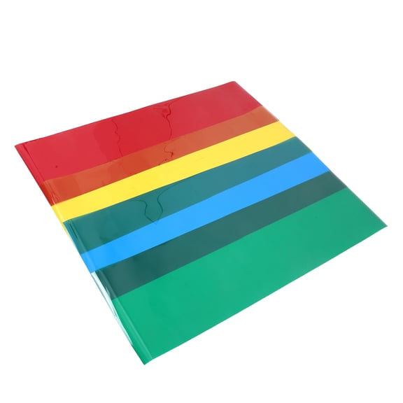 DEEPCRAFF Vibrant Assorted Color Pet Window Film Easy to Install and Remove