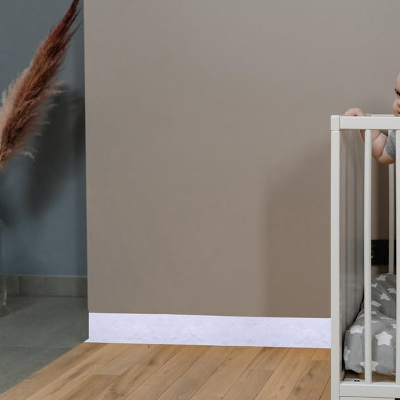 DEEPCRAFF Self Adhesive Flexible Marble Skirting Board for Living Room Walls