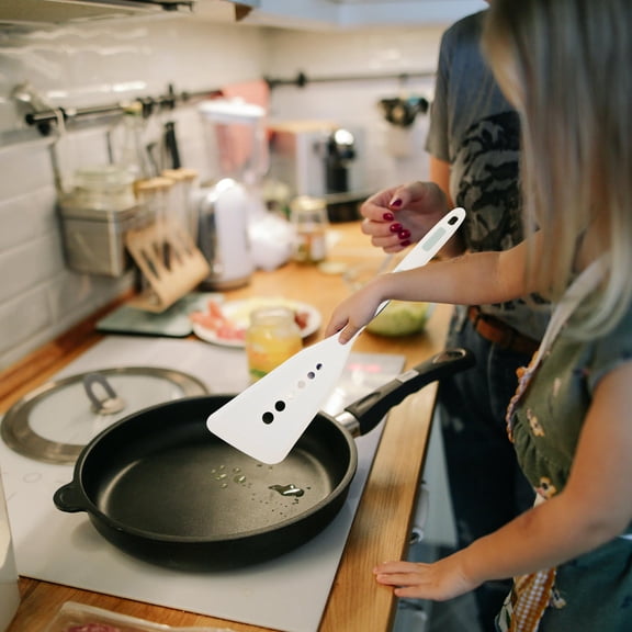 DEEPCRAFF Silicone Fish Spatula Turner Non Stick Compatible Modern Design 1 Piece