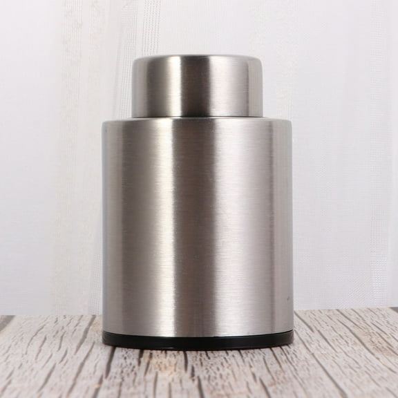 DEEPCRAFF Silver Bottle Sealer For Glass Bottles With Leak Proof Feature 1Pack