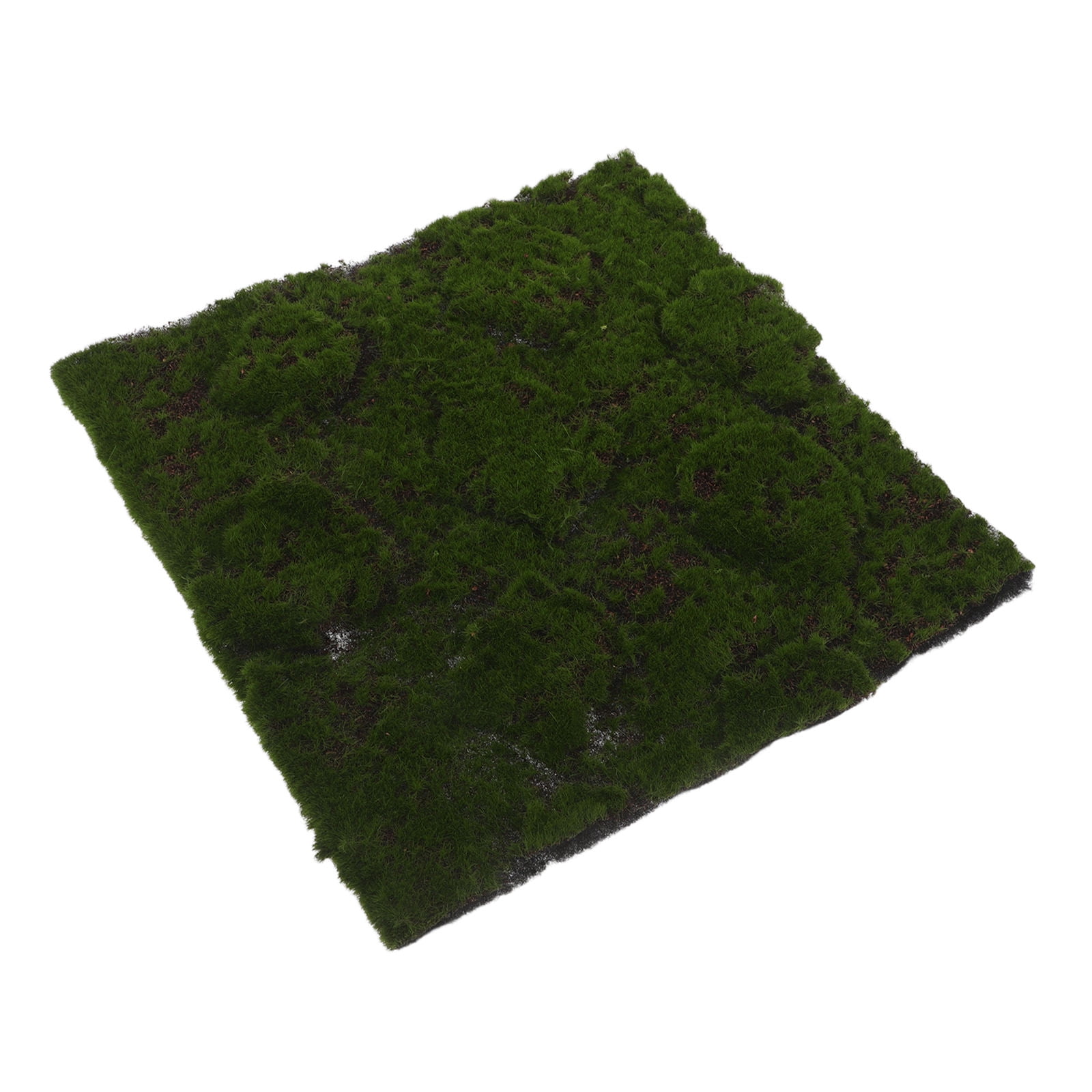 DEEPCRAFF Realistic Artificial Moss Grass Mat for Home Decor, Green Faux Moss Rug for Indoor Outdoor Decoration