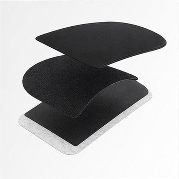 DEEPCRAFF Slim Black Mouse Storage Cover with Adhesive for Laptop Accessories Organizer