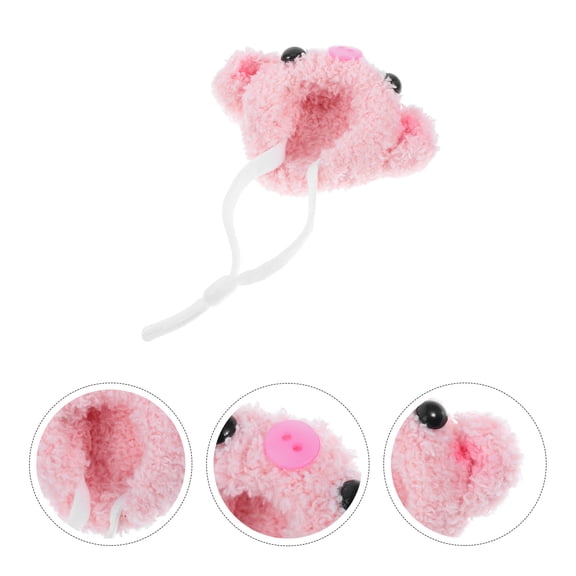 DEEPCRAFF Lightweight Pink Pet Hat for Hamsters Hedgehogs and Small Animals