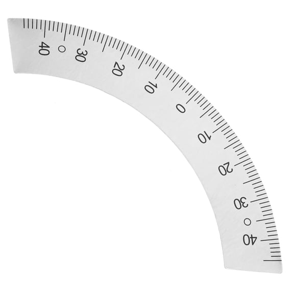 DEEPCRAFF Small Architectural Scale Ruler Ruler For Drawing Silver Plastic 1Pcs