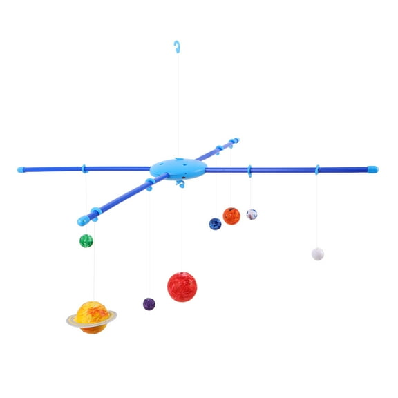 DEEPCRAFF Solar System Planetary Model Hanging Mobile Sturdy Plastic Decor