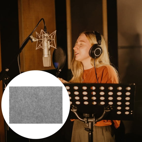 DEEPCRAFF Grey Acoustic Soundproof Panels for Home Walls, Effective Noise Reduction and Enhanced Privacy Solution