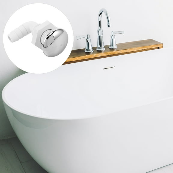 DEEPCRAFF Hydrotherapy Bathtub Jet Nozzle White Plastic for Cleaning Use Easy Install