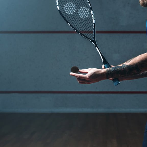 DEEPCRAFF Squash Balls 1Pcs Black for Teenagers and Adults Training