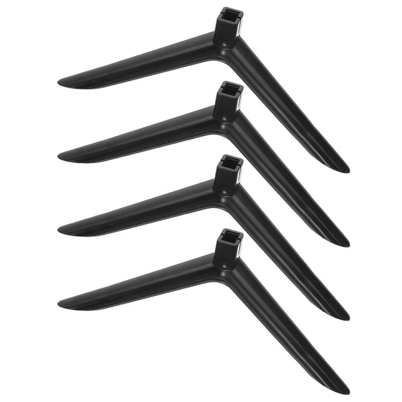 DEEPCRAFF Plastic TV Stand Legs for 24 Inch TVs, Lightweight Stable Mount with Easy Quick Installation Support