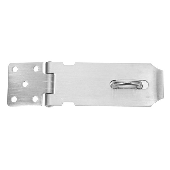 DEEPCRAFF Stainless Steel Hasp Lock Silver Door Latch for Closet and Chest Box