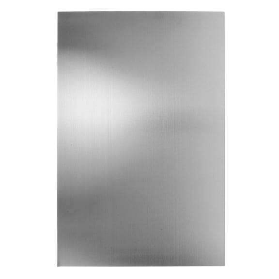 DEEPCRAFF Stainless Steel Metal Plate Plated Silver Flat Sheet for DIY Precision Cutting and Industrial Fabrication Projects