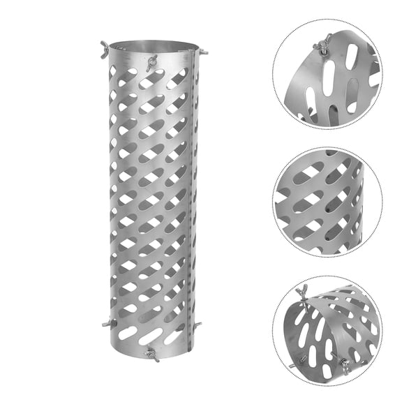 DEEPCRAFF Stainless Steel Camping Stove Chimney Guard with Anti-Scald Pipe Protector for Outdoor Use