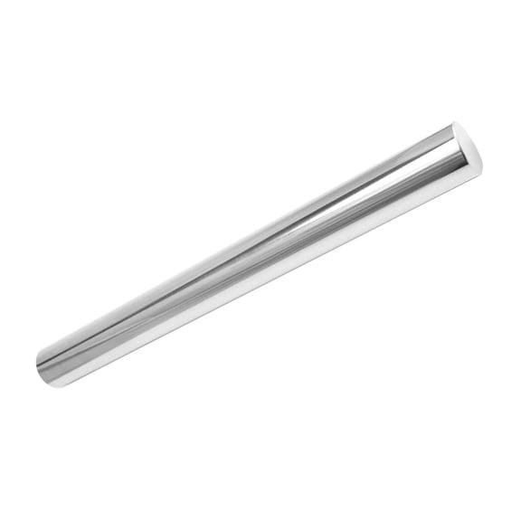 DEEPCRAFF Non-Stick Stainless Steel Rolling Stick Plated Silver for Baking and Dumpling Making