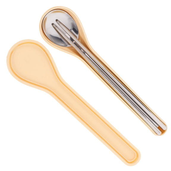 DEEPCRAFF Reusable Cutlery Set Plastic 1 Set for Outdoor Picnic and Camping