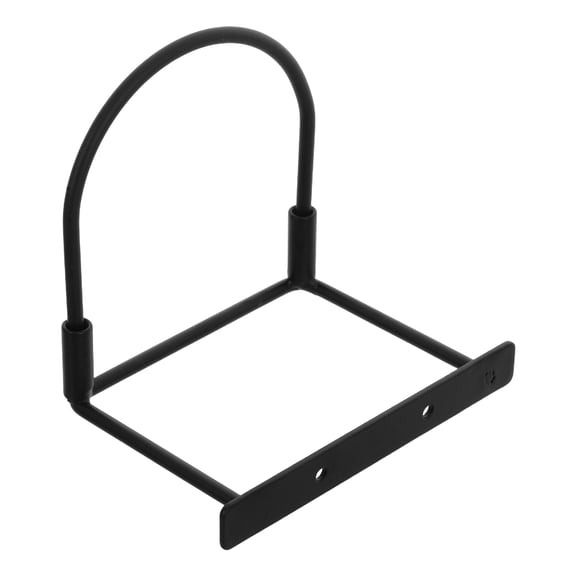 DEEPCRAFF Detachable Metal Hat Rack Black Wall-Mounted for Easy Hat Organization