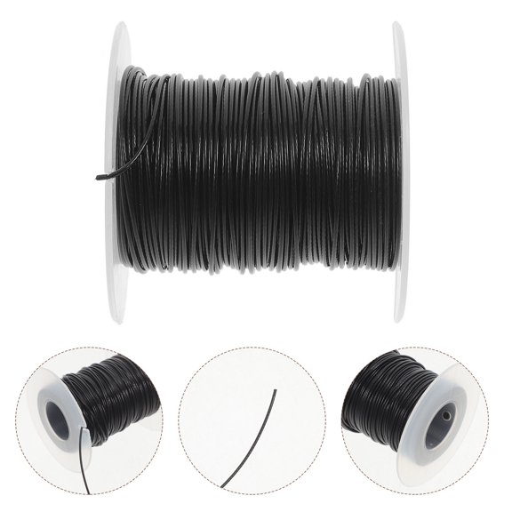 DEEPCRAFF Steel Cable PVC Coated Black Stainless Steel Wire Rope for Hanging with High Strength and Durability