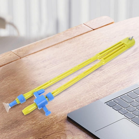 DEEPCRAFF Yellow Compass for Precise Drawing and Measurement, Ideal for School and Student Use