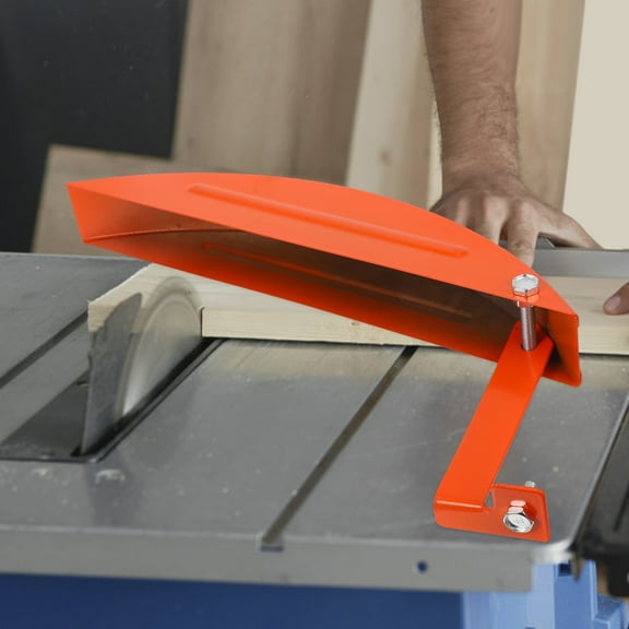 DEEPCRAFF Table Saw Protective Cover in Orange for Dust and Debris Shielding with Universal Workshop Use