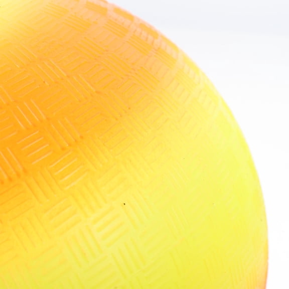 DEEPCRAFF Soft and Bouncy Orange Kickball for Indoor Outdoor Sports and Playground Fun
