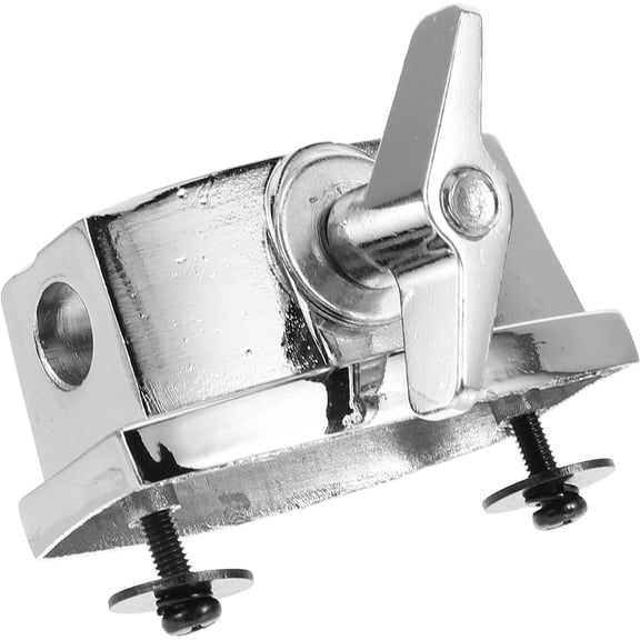 DEEPCRAFF Tom Drum Mounting Bracket for Musicians, Alloy Finish, 1 Set for Drum Kit Accessories