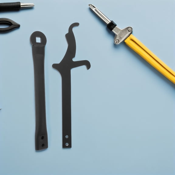 DEEPCRAFF Trailer Hitch Lifting Device with Heavy Duty Alloy Tow Hook and Portable Black Hitch Handle