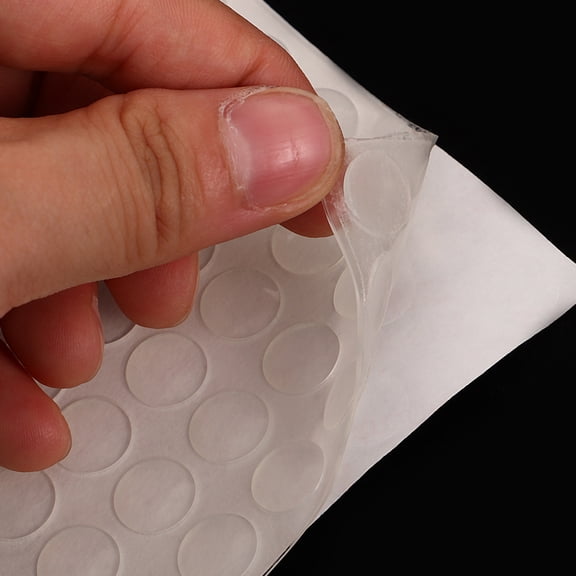 DEEPCRAFF Transparent Adhesive Cabinet Door Bumpers Pads to Absorb Impact, Prevent Sliding, and Minimize Noise