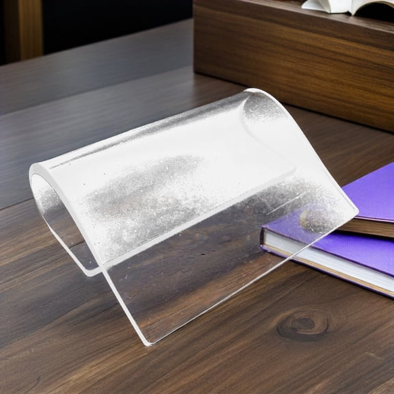 DEEPCRAFF Clear Gel Printing Plate for Printmaking and Scrapbooking, Reusable Transparent Gelatin Material
