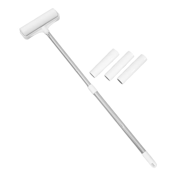 DEEPCRAFF Travel Size White Lint Roller, Portable Pet Hair Remover for Carpets and Upholstery