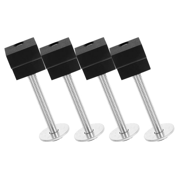 DEEPCRAFF Aluminum Alloy Tool Box Clamps J-Shaped Hook for Fixing 4Pcs