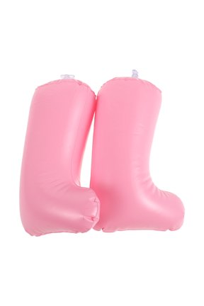 Portable Inflatable Boot Shaper Tubes in for Boot Shape Maintenance and Organized Closet Storage