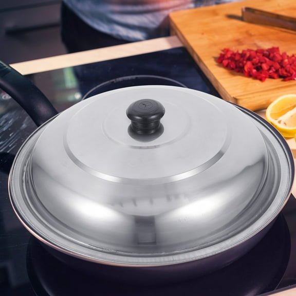 DEEPCRAFF Stainless Steel Kitchen Pot Lid Replacement for Skillet and Frying Pan