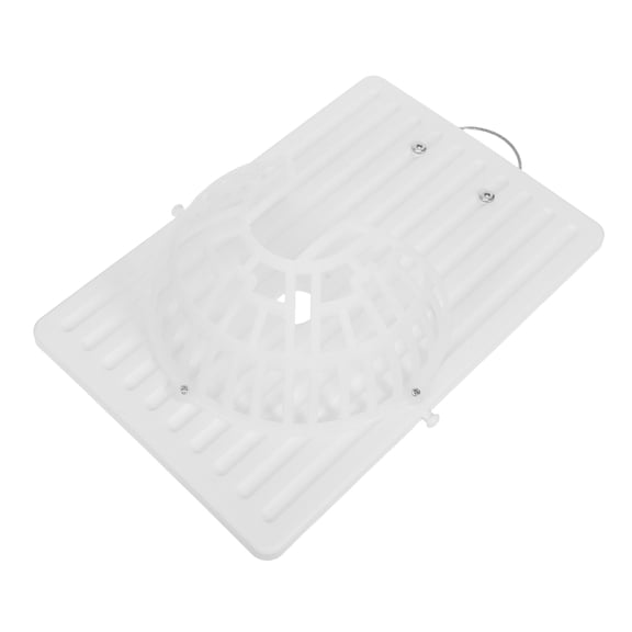 DEEPCRAFF Vertical White Plastic Wall Mount Planter Board for Ferns, Orchids - Easy to Install Indoor Garden Decor