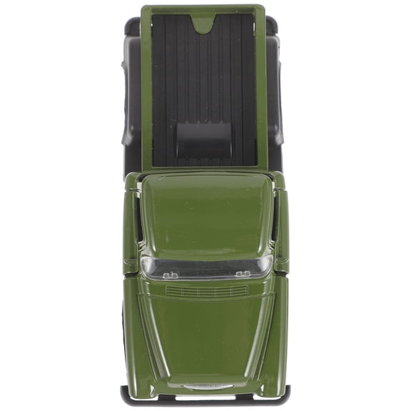 DEEPCRAFF Miniature Car Model Desktop Vintage Car Model Green Alloy 1Pcs