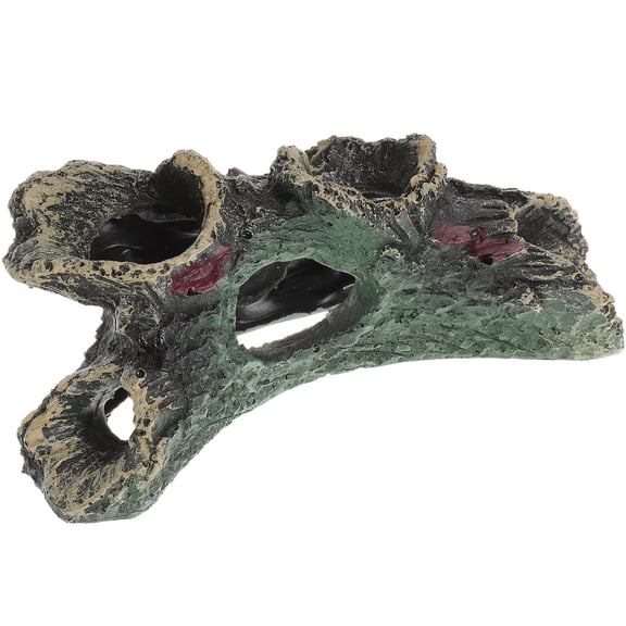 DEEPCRAFF Vivid Resin Fish Tank Decorations Large Aquarium Cave for Hiding Shelter and Natural Decor