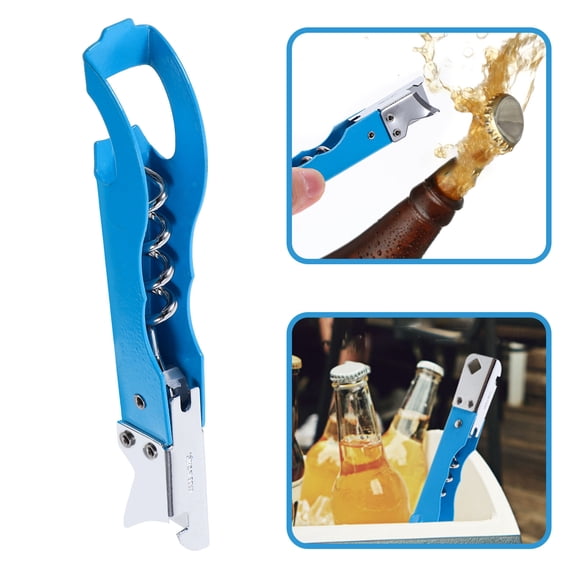 DEEPCRAFF Waiters Corkscrew Stainless Steel Beverage Opener Tool for Gatherings 1Pcs