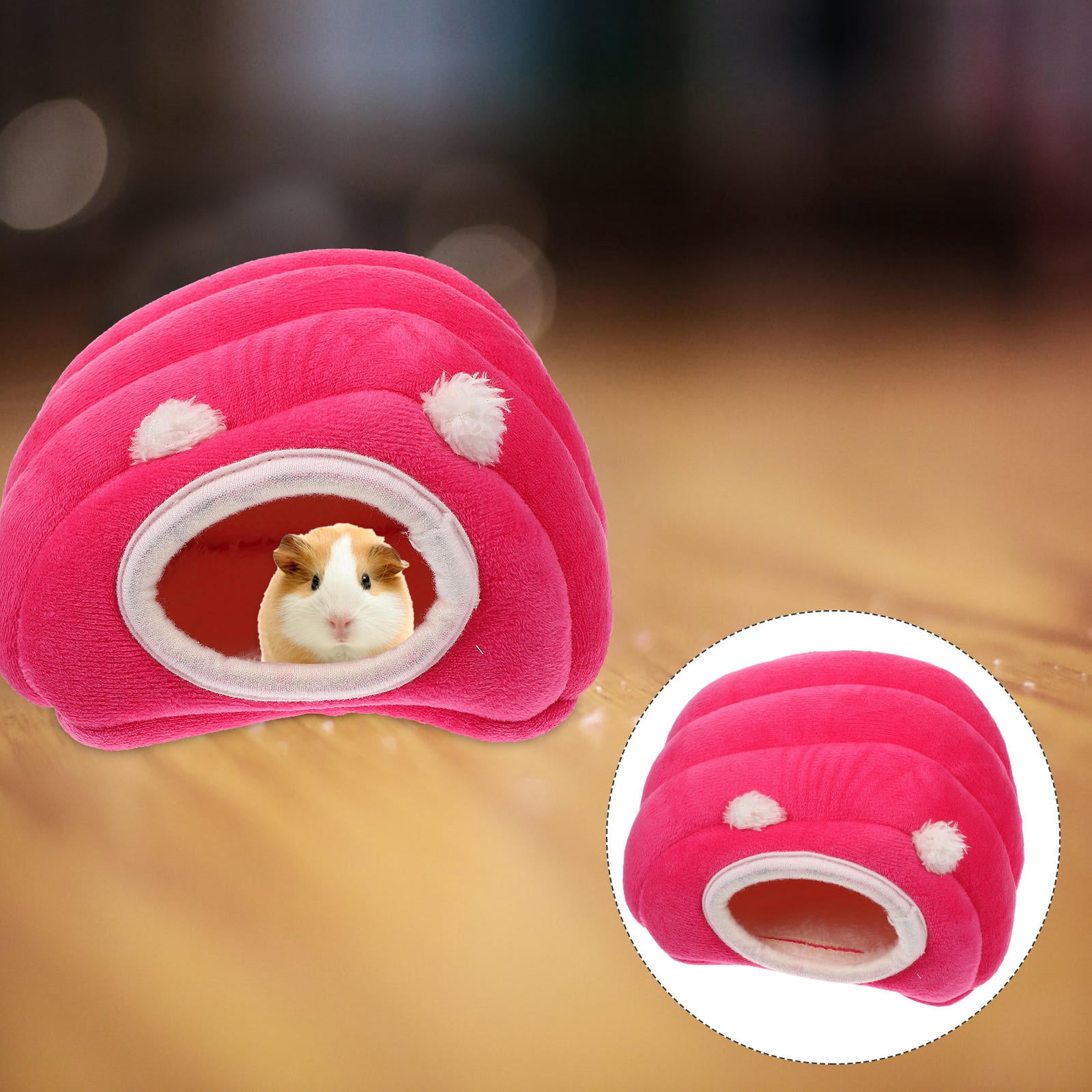 Photo inspiration: Picture Idea: Deepcraff Sturdy Rosy Hamster Hideout Easy Cage Attachment For Small
