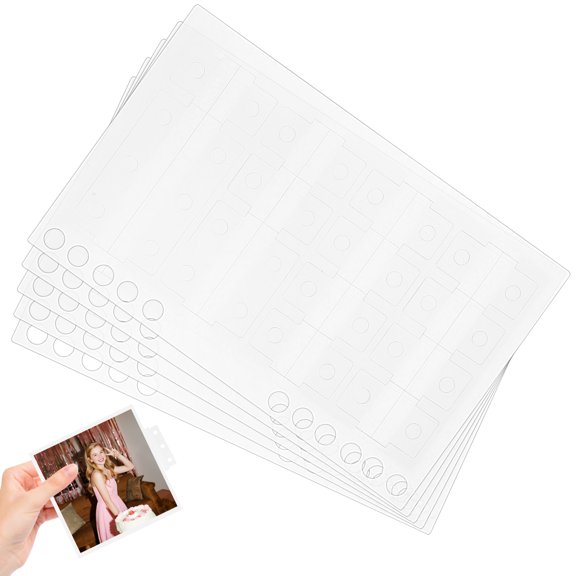 DEEPCRAFF White PVC Self-Adhesive Index Tabs, Page Dividers for Home Office Organization, Easy Labeling