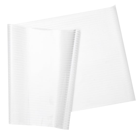 DEEPCRAFF White PVC Static Cling Window Film Peel and Stick Privacy ...