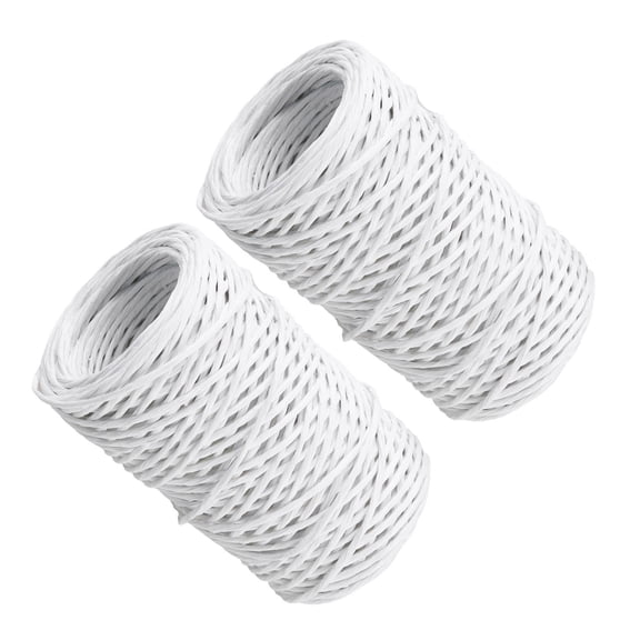DEEPCRAFF White Paper Covered Wire for Binding, Wreath Making, and Garden Ties