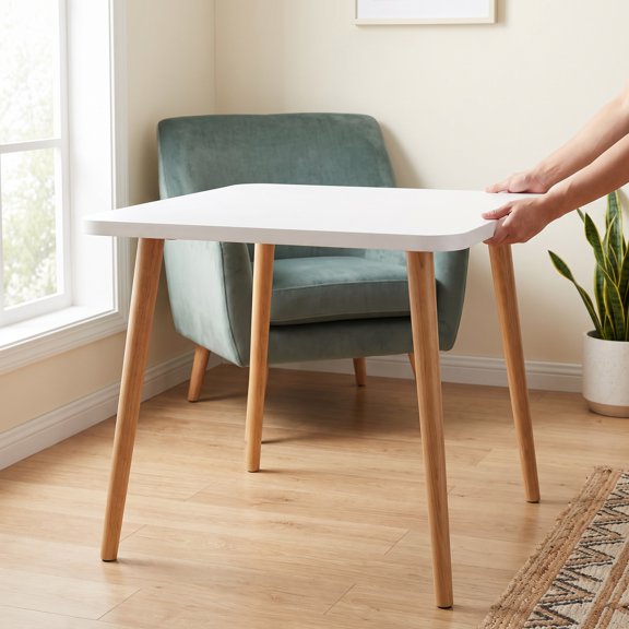 DEEPCRAFF White Square Table Top Replacement for Coffee Tables, Bedroom