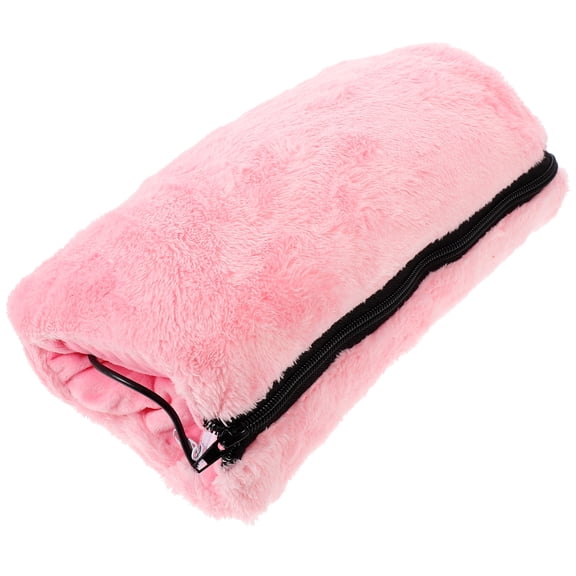 DEEPCRAFF Winter USB Hand Muff, Plush Flannel Hand Warmer for Hiking, Camping, and Travel