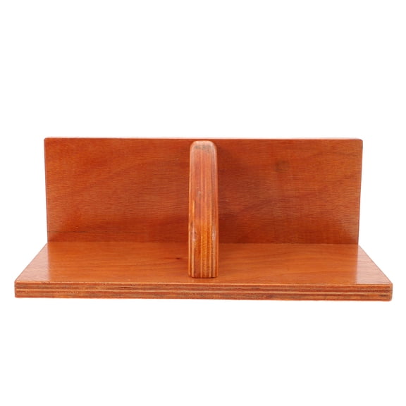 DEEPCRAFF Orange Wooden Paper Trimmer Pusher for Office Accurate Scrapbooking Projects