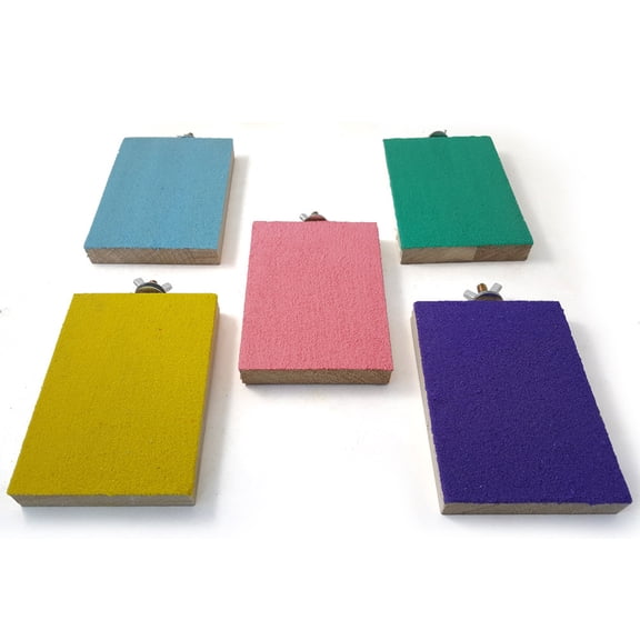 DEEPCRAFF Hanging Parrot Platform Perches Bamboo 1Set