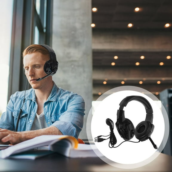 DEEPCRAFF i3000 Head-Mounted Gaming Pc Microphone 1Pc with 2m Cable Length