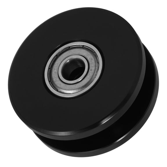 DEEPCRAFF Heavy Duty Aluminum Cable Pulley Wheel Black for Universal Home Gym Equipment